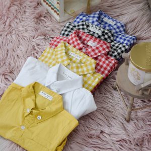 Camisa de cuadros body
