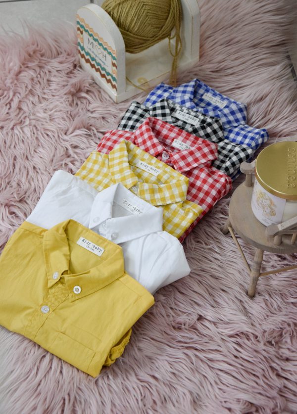 Camisa de cuadros body